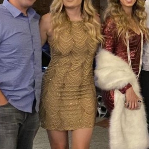 Alice + Olivia Beaded Dress - Picture 2 of 6